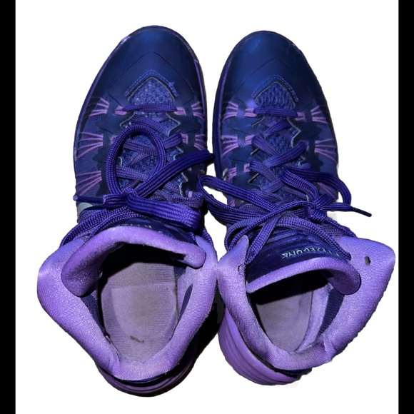 NIKE Hyper Dunk 8! Purple Basketball Shoes 7.5 - Picture 4 of 5